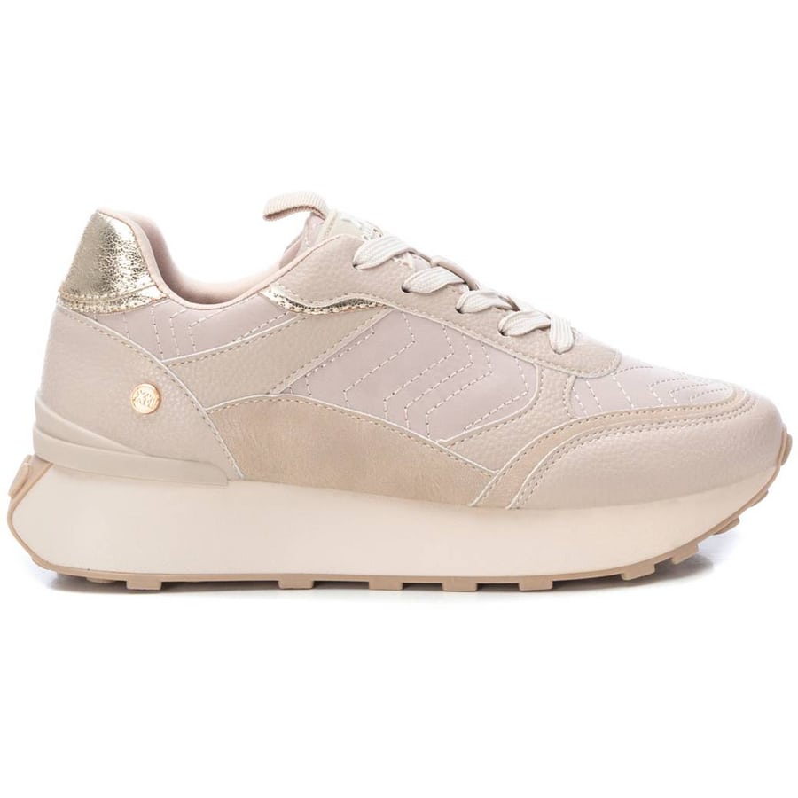 Xti μπεζ sneaker 142095