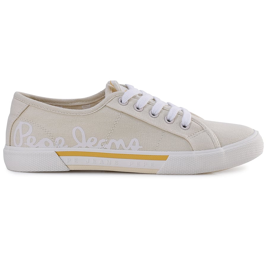 Pepe Jeans μπεζ sneaker PLS31435