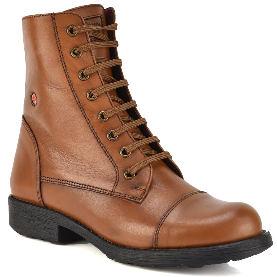 Δερμάτινο ταμπά biker boot Fratelli Robinson 3555