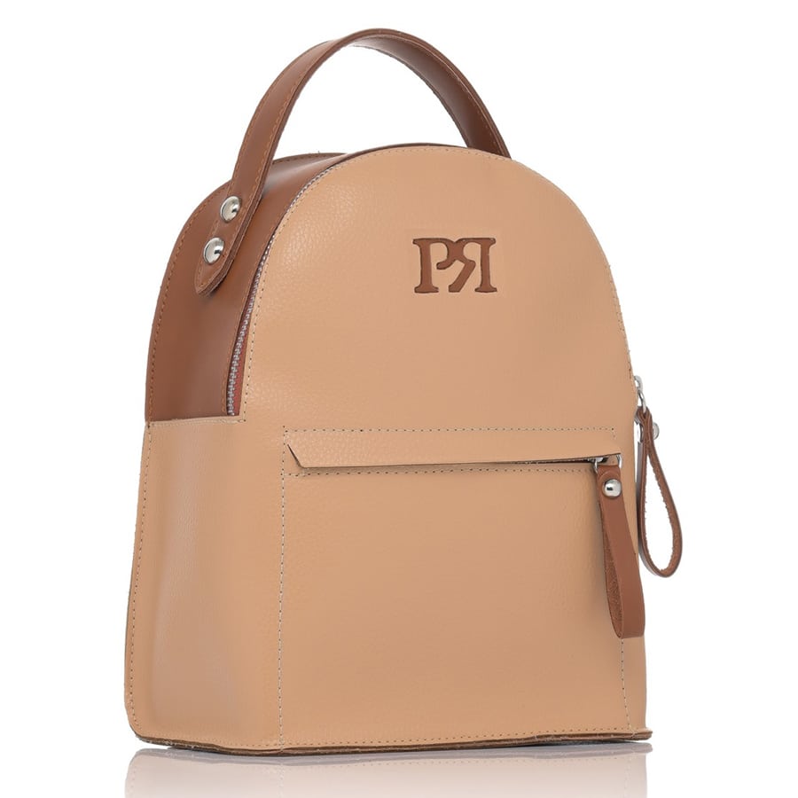 Μπεζ σακίδιο πλάτης Pierro Accessories 90551