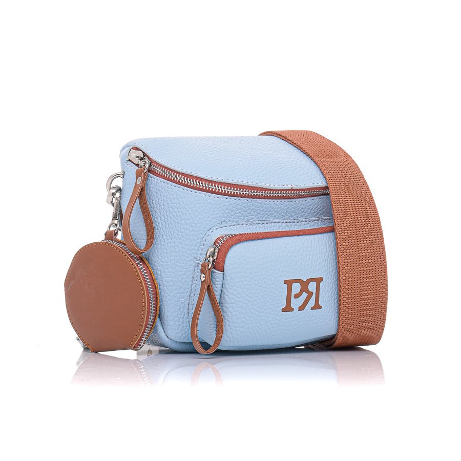 Γαλάζια belt bag Pierro Accesories 90627