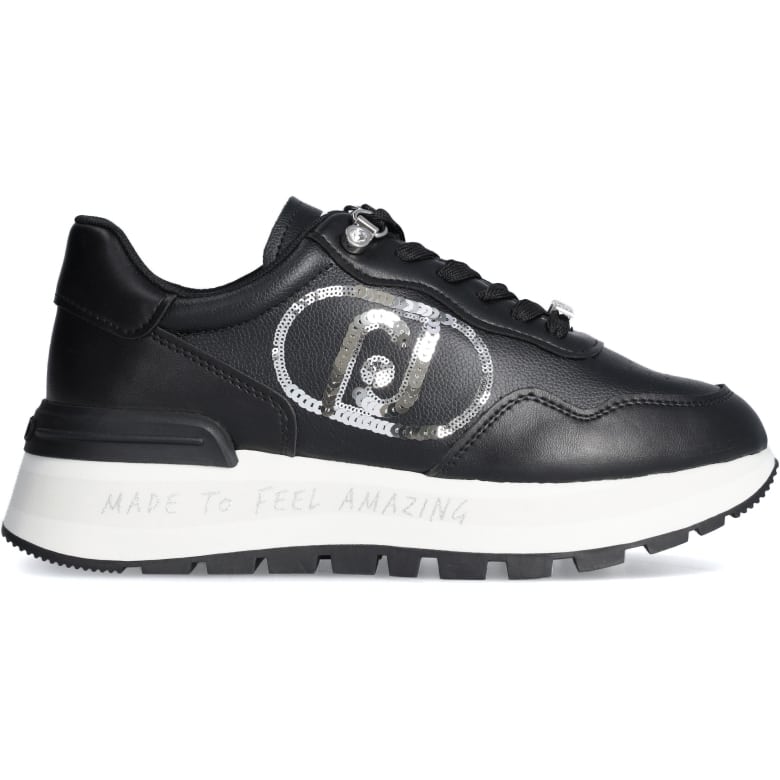 LIU JO μαύρο sneaker AMAZING 20