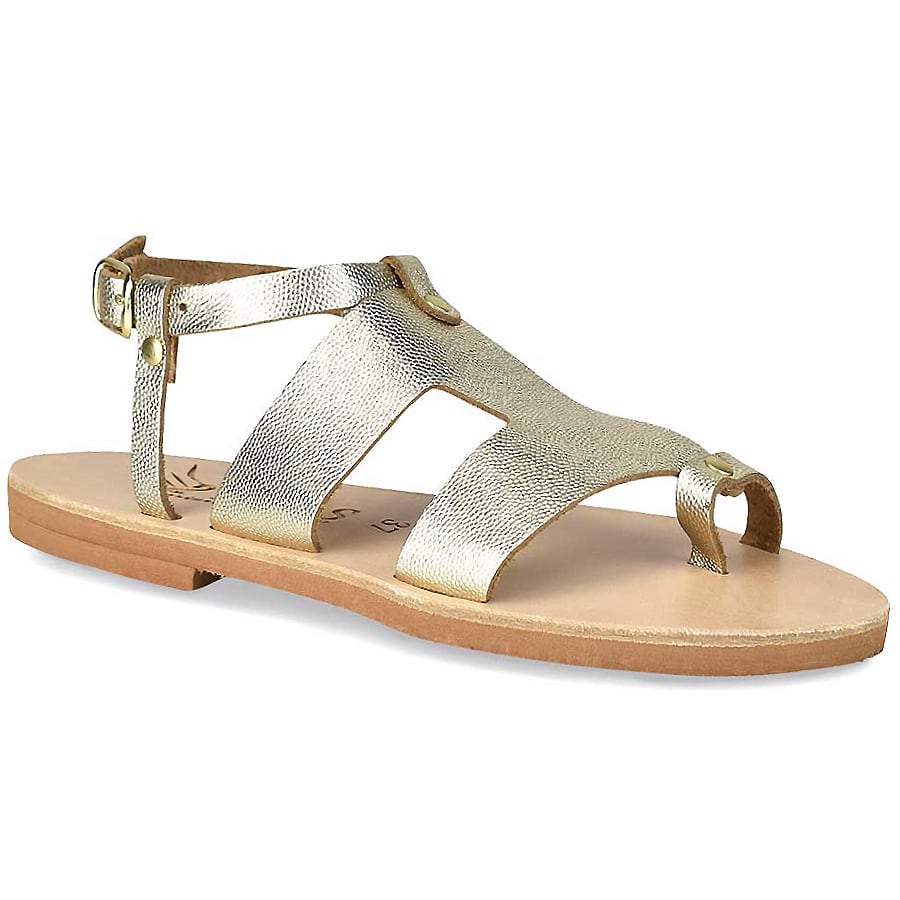 Δερμάτινo χρυσό σανδάλι Iris Sandals IR9/9