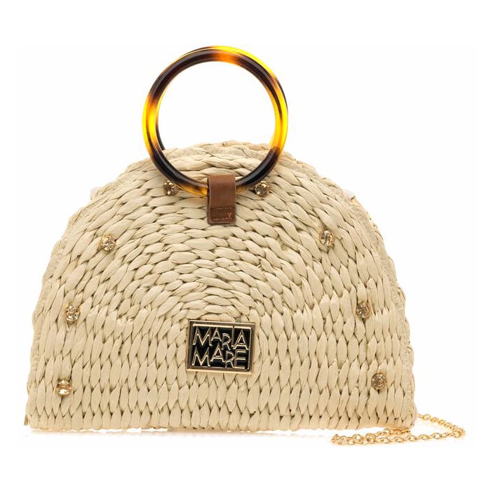 Mariamare MariaMare μπεζ τσάντα clutch CADIE 2025