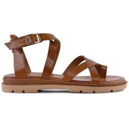 Δερμάτινο ταμπά σανδάλι Lady 610