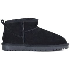Black ultra short leather Australian Boot Kelara 41201