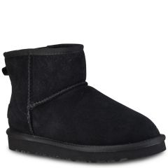 Black leather Australian Boot L7854