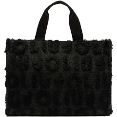 LIU JO black shopping bag 2F5027 LOGO