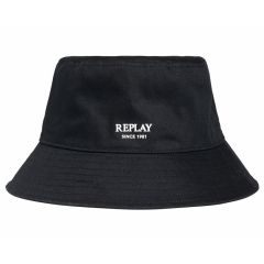 REPLAY black bucket hat AW4340