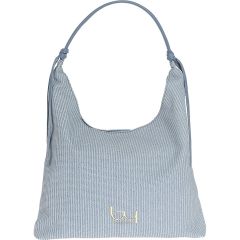 ByByblos blue straw bag POLARIS