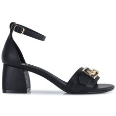 ByBylos black heel sandal ESTER 02