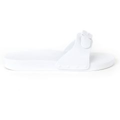 SCHOLL white comfort sandal Pescura Aqua Flat