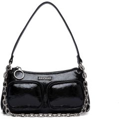 REPLAY black shoulder bag FW3665