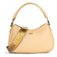 REPLAY beige shoulder bag FW3742