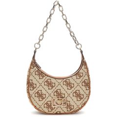 Guess beige shoulder bag Hobo Circe 4G