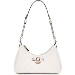 Guess white shoulder bag Gerty Top zip