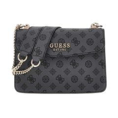 Guess black shoulder bag EVELUNE 4G logo
