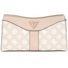 Guess pink shoulder bag 4G peony Dorys top zip