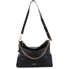 LIU JO black shoulder bag OMUSA HOBO