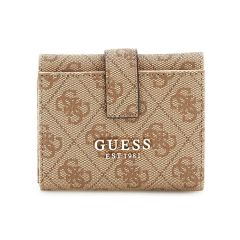 Guess beige wallet Laurel logo mini