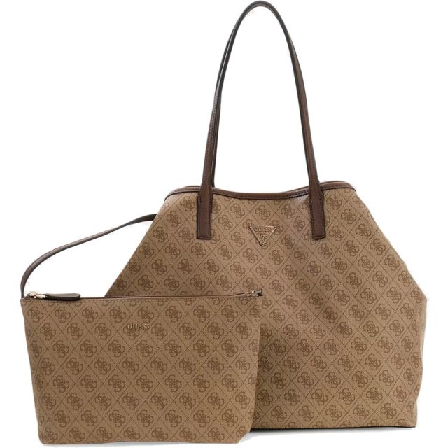 Guess μπεζ latte τσάντα ώμου Victtoria