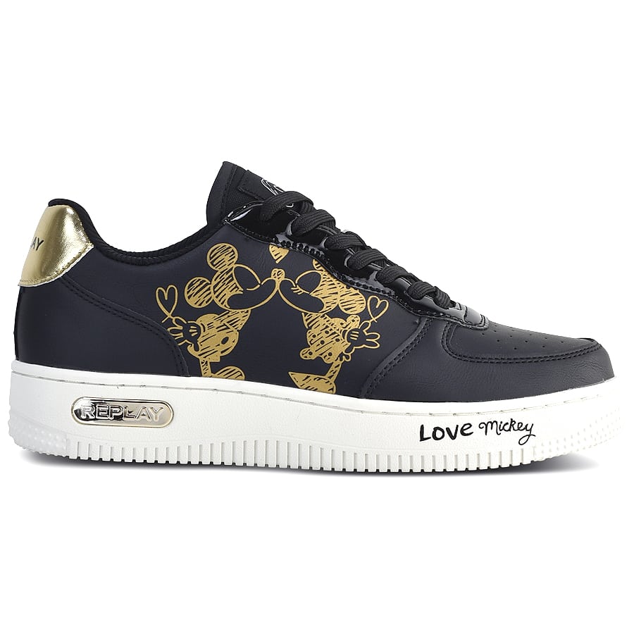 REPLAY μαύρο sneaker EPIC DISNEY