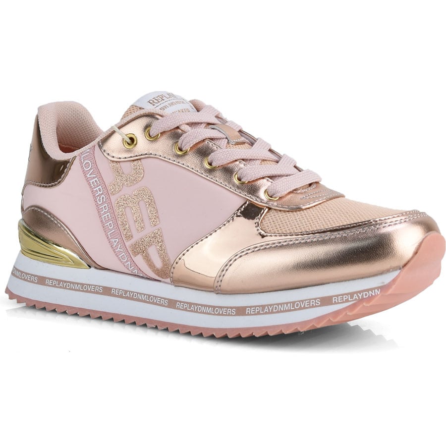 Ροζ εφηβικό sneaker REPLAY DUBLIN