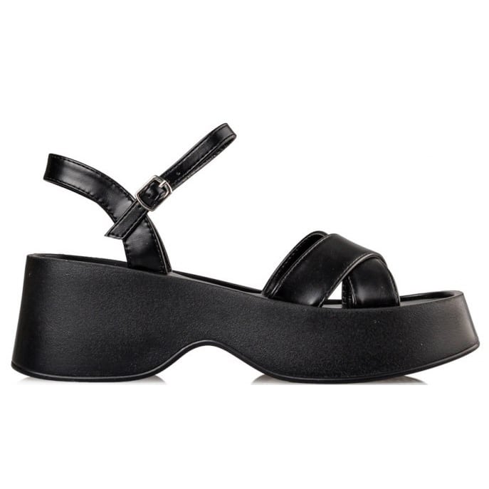 Envie μαύρο flatform E20-17128