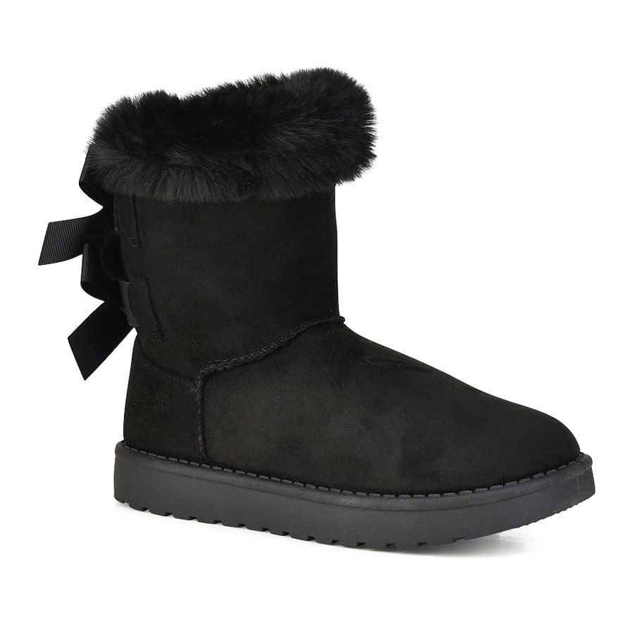 Μαύρο παιδικό Australian Boot F05A