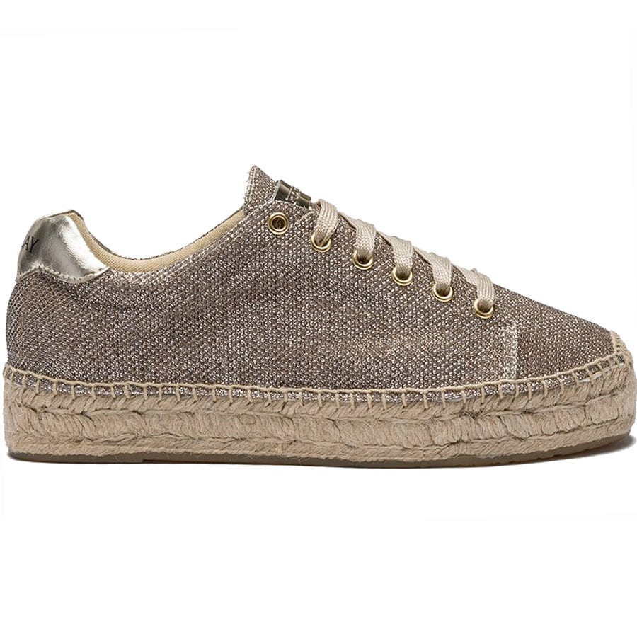 Χρυσό sneaker με εσπαντρίγια REPLAY WINN