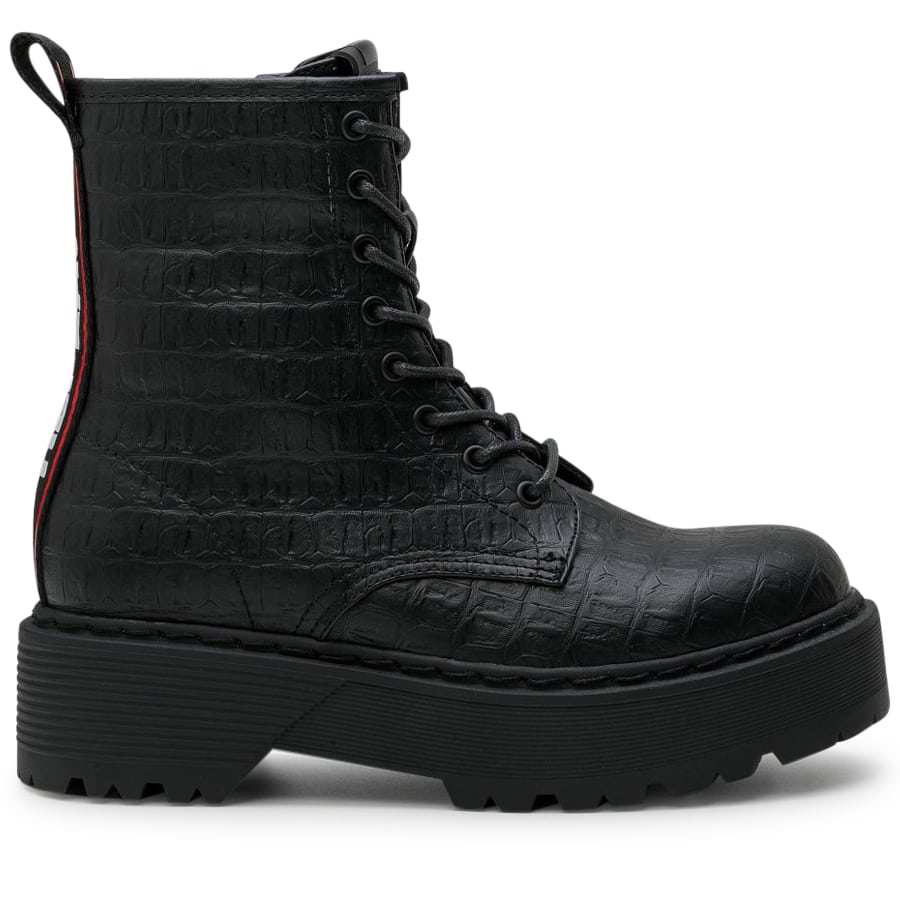 REPLAY μαύρο biker boot LUISA COCCO