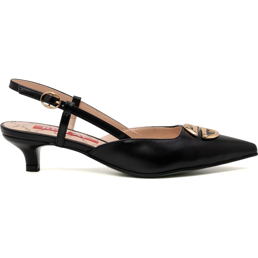 Replay μαύρο slingback πέδιλο VALLEY Γυναικεία > Πέδιλα