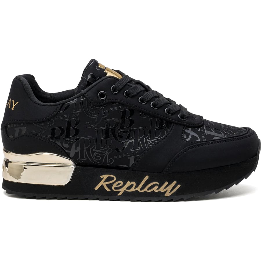 REPLAY μαύρο sneaker PENNY RBJ