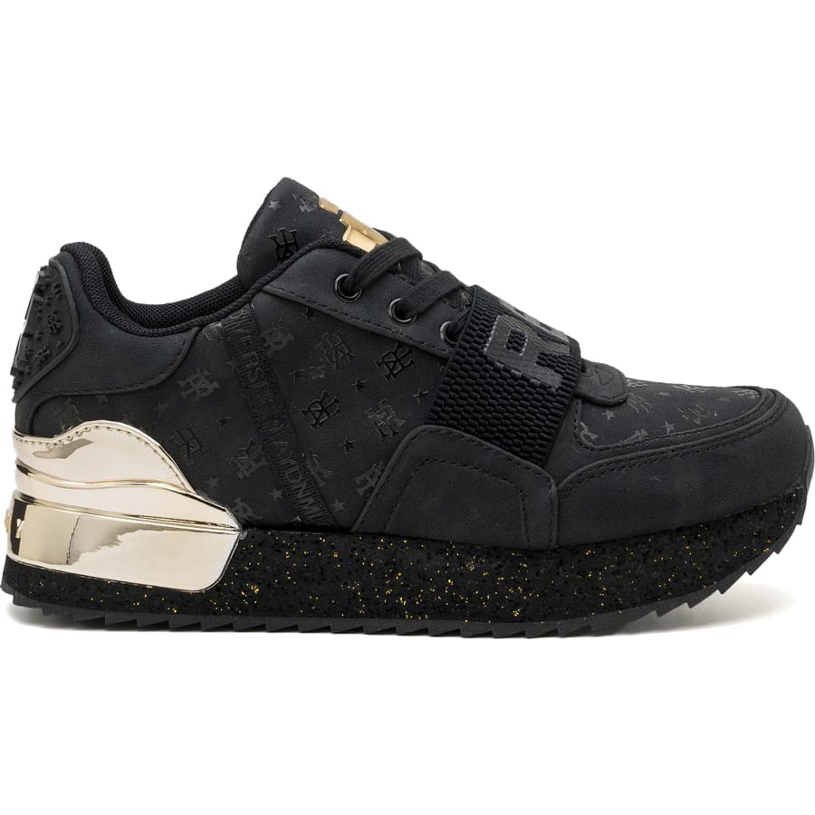 REPLAY μαύρο sneaker PENNY ELASTIC RY 2