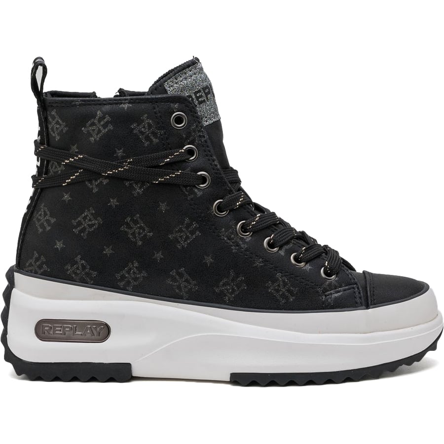 REPLAY μαύρο sneaker AQUA RY
