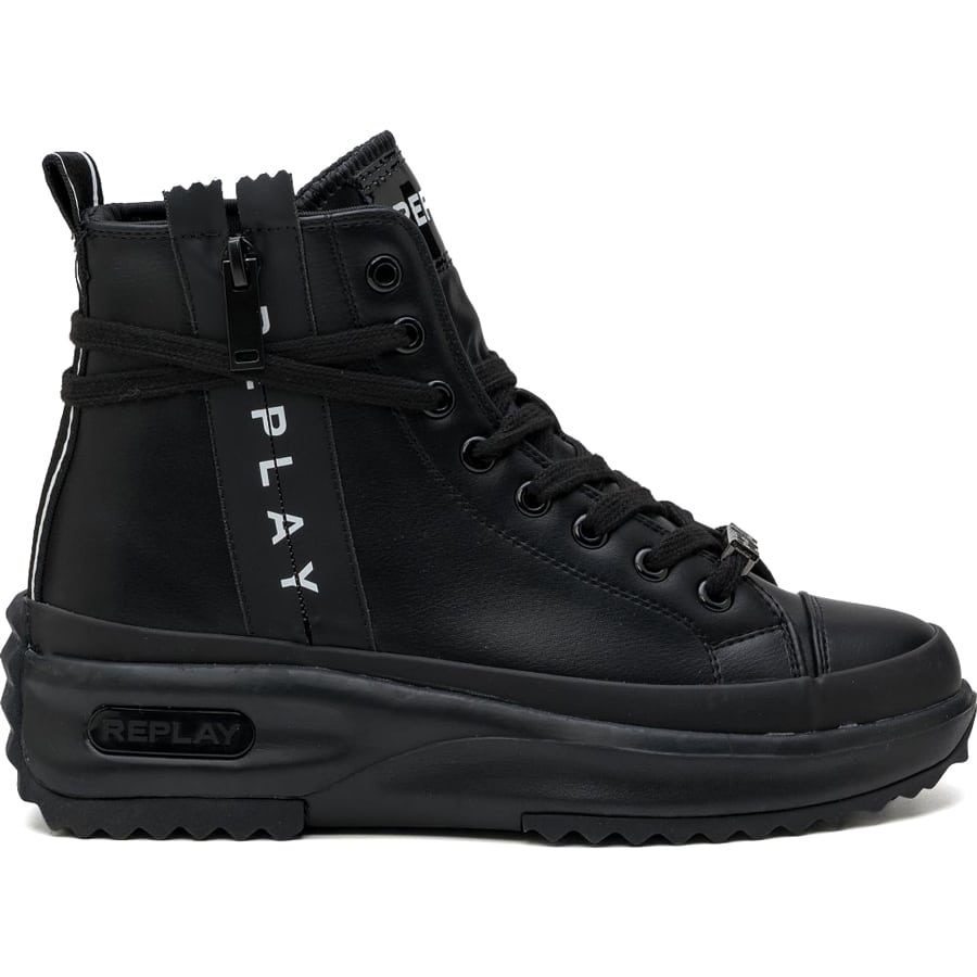 REPLAY μαύρο sneaker AQUA ZIP2