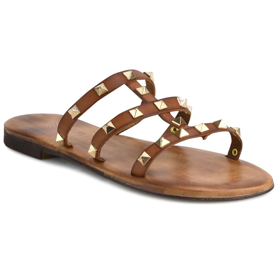 Δερμάτινo ταμπά σανδάλι Iris Sandals IR203PR Γυναικεία > Σανδάλια