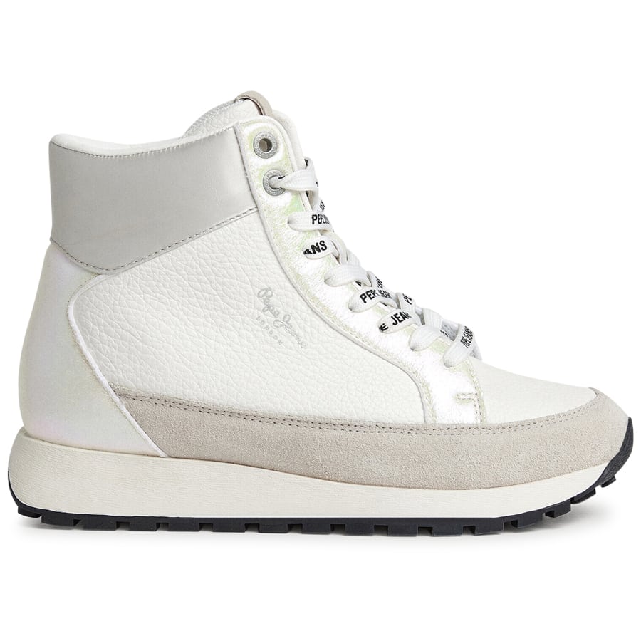 Pepe Jeans λευκό μποτάκια PLS31533