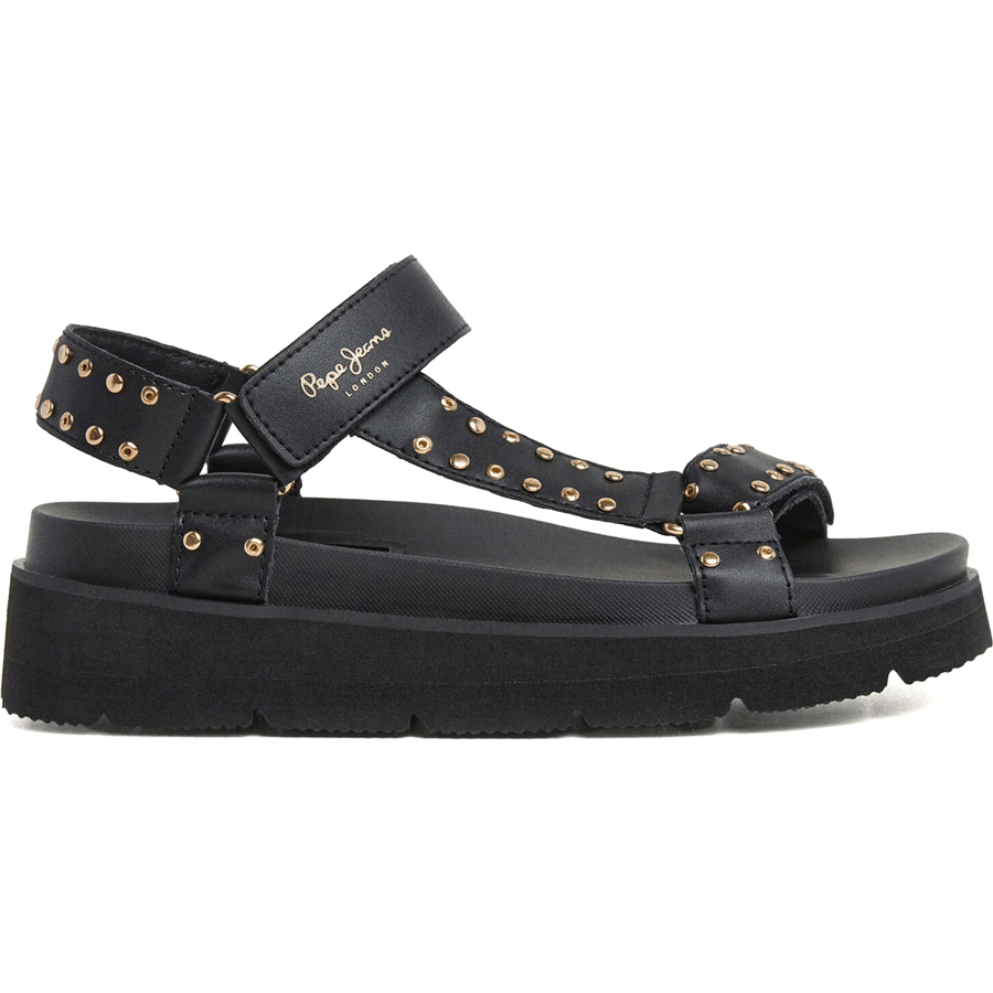  Pepe Jeans μαύρο σανδάλι PLS90678 2025