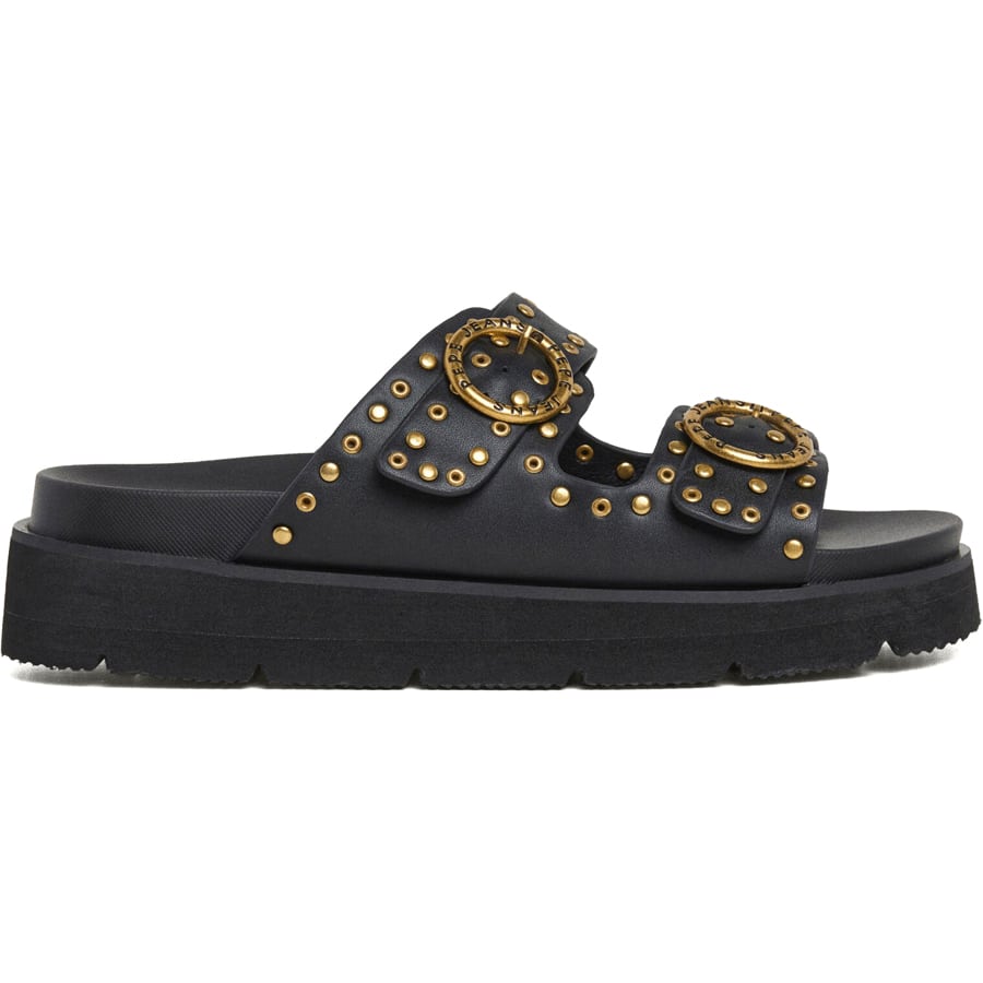  Pepe Jeans μαύρο σανδάλι PLS90679 2025