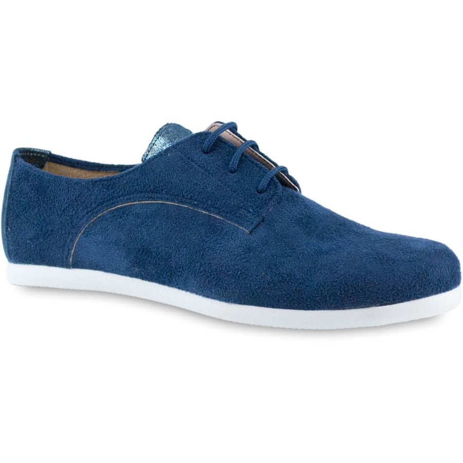 Μπλε σουεντ oxford IzyShoes PS250