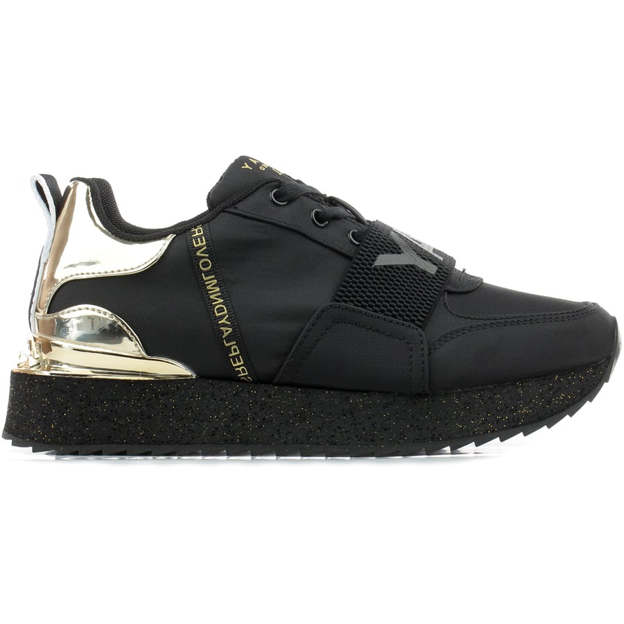 REPLAY μαύρο sneaker PENNY ELASTIC