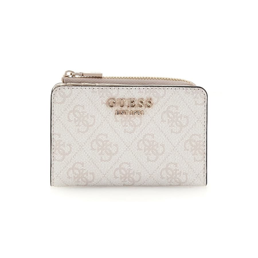  Guess εκρού πορτοφόλι Laurel logo zip around 2025