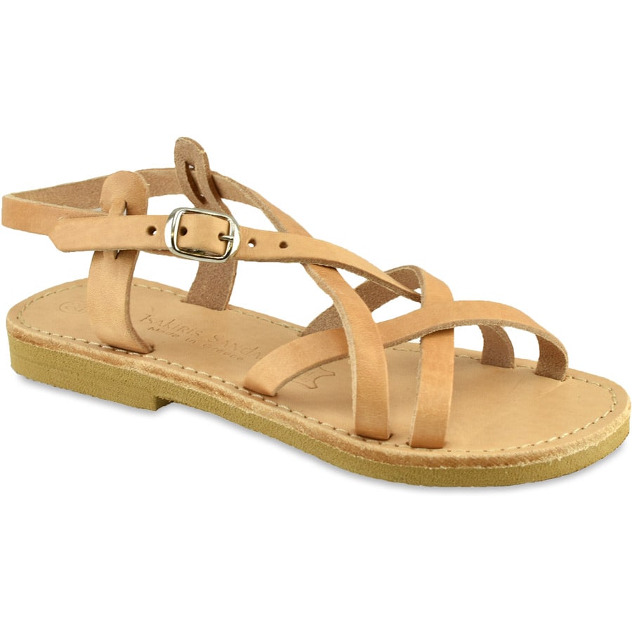 Δερμάτινο φυσικό παιδικό σανδάλι Tsakiris Sandals TSP154