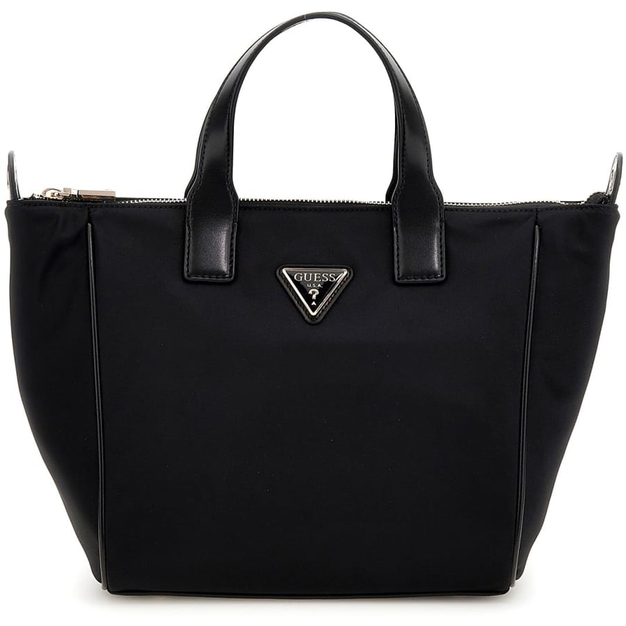  Guess μαύρη τσάντα ώμου Follie Tote 2025