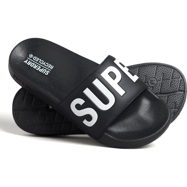 Superdry μαύρη σαγιονάρα WF310184