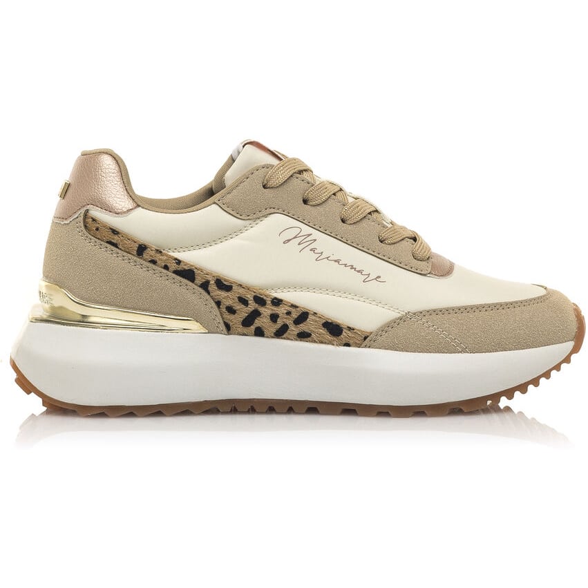 MariaMare μπεζ sneaker 63306