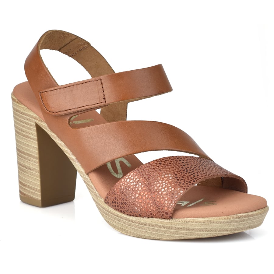 Δερμάτινο ταμπά πέδιλο Oh my Sandals 4609