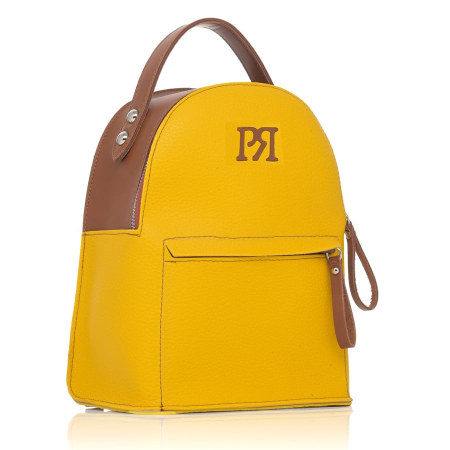 Κίτρινο σακίδιο πλάτης Pierro Accessories 90551