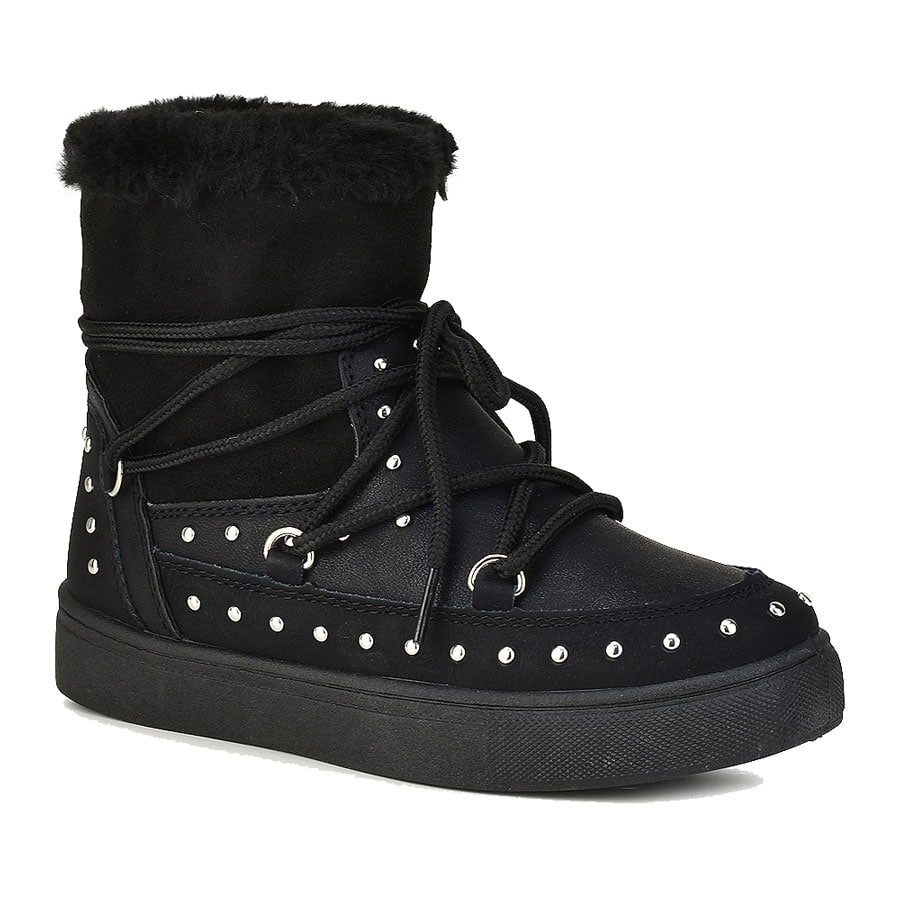 Μαύρο παιδικό Moon Boot 66-42